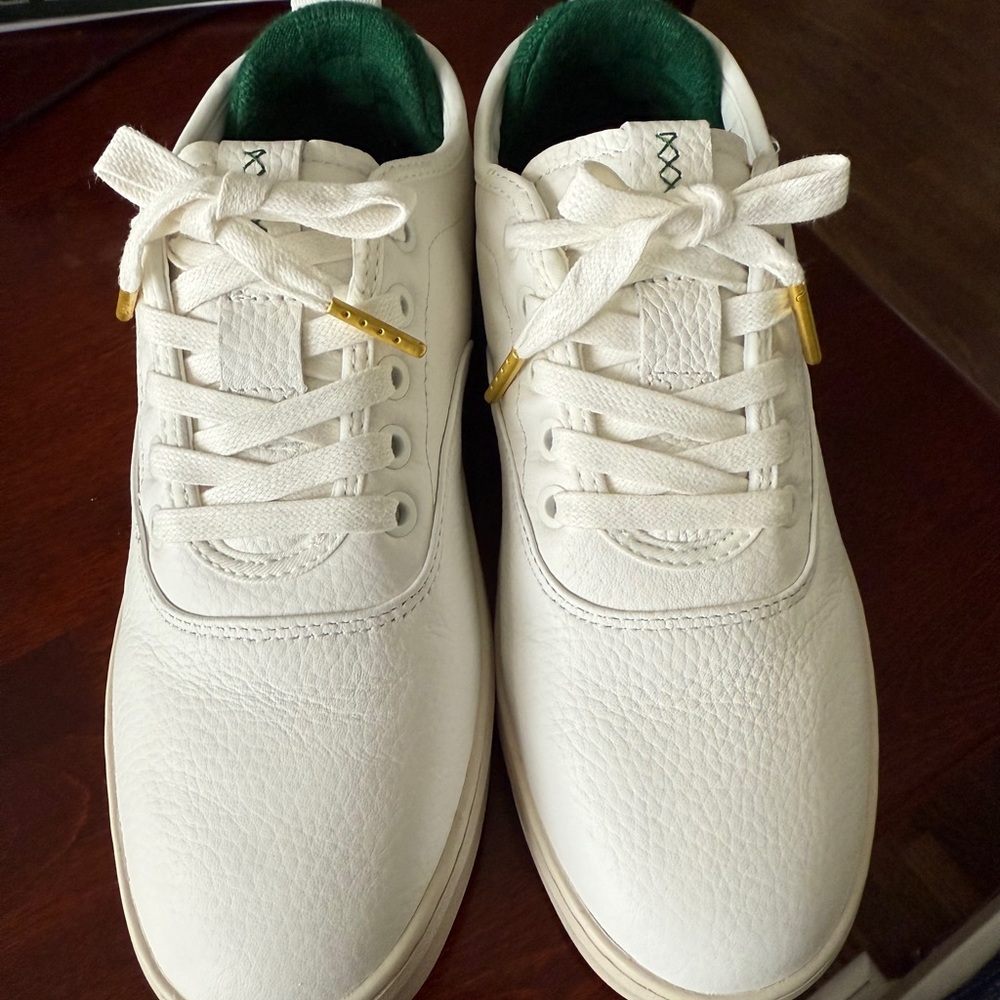 True Linkswear FS-01 Women’s white w/Green tennis Shoes